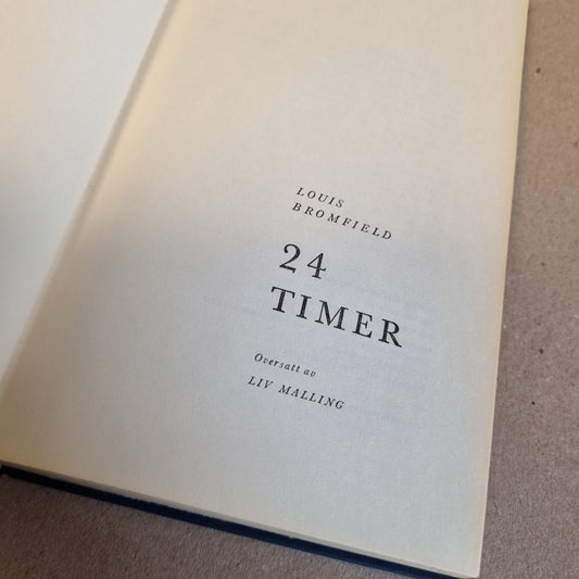 24 timer – Louis Bromfield
