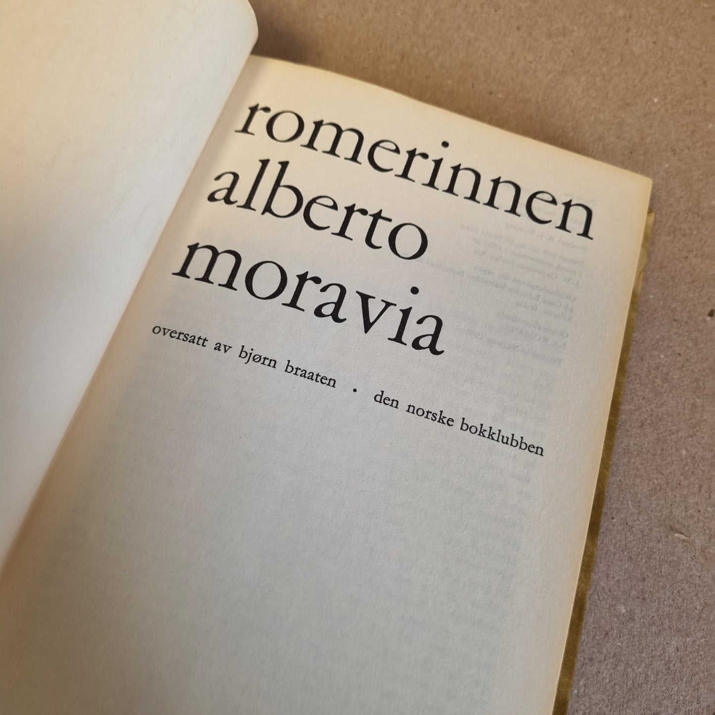 Romerinnen – Alberto Moravia