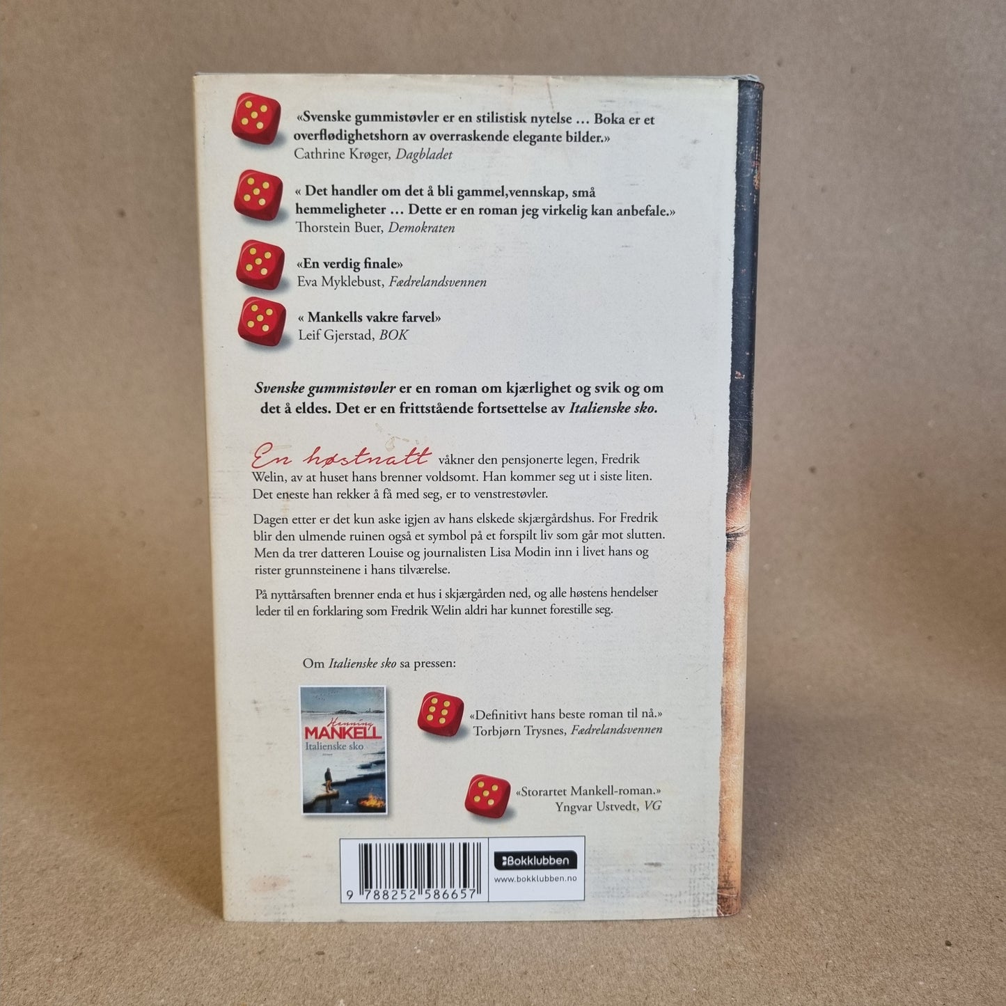 Svenske gummistøvler – Henning Mankell