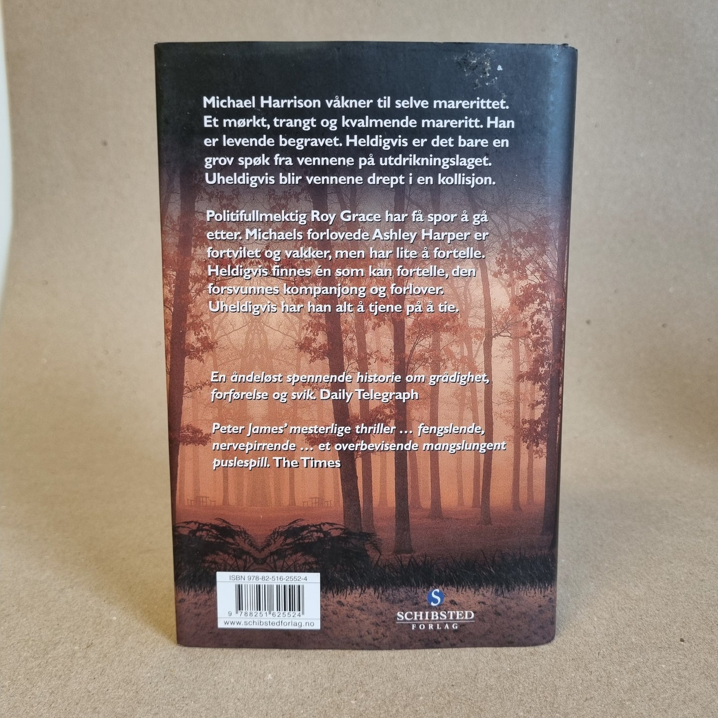 Levende begravet – Peter James