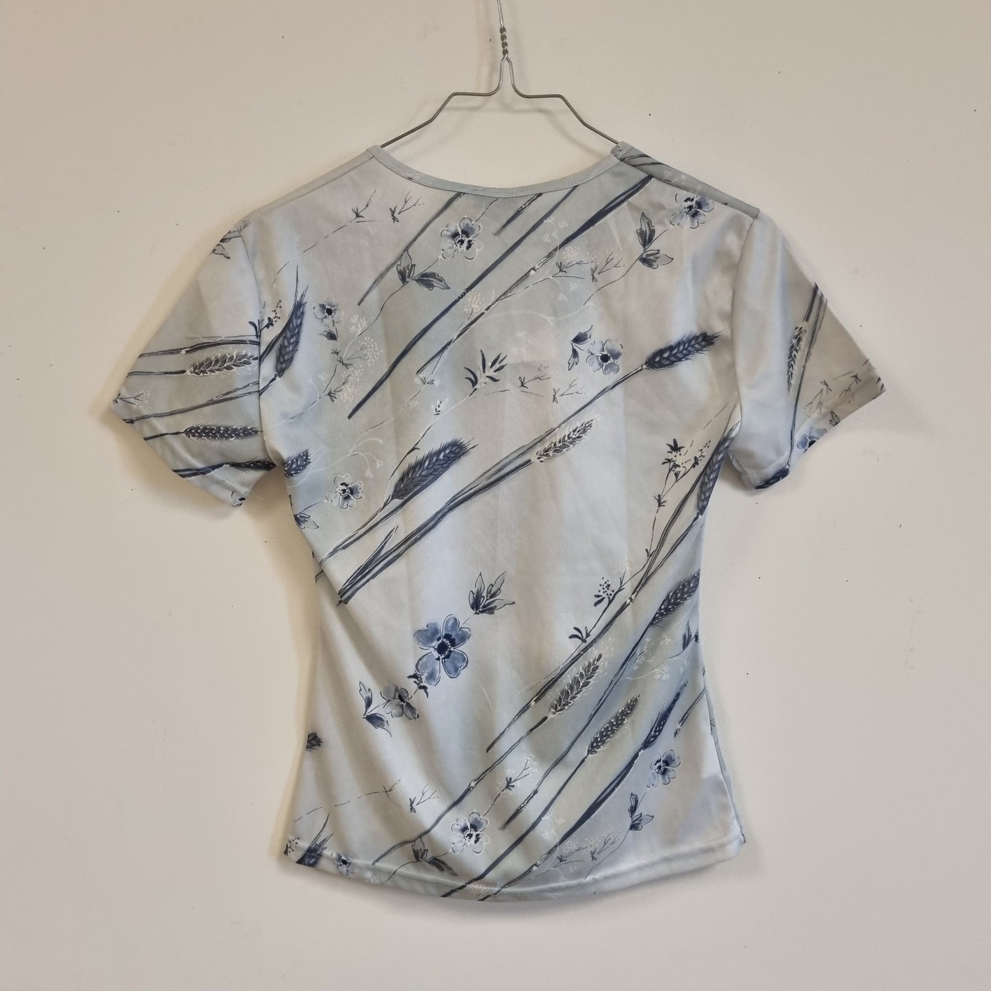Vintage blomstret topp / Arc en Ciel – S