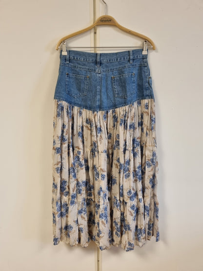 NY! Vintage FORCE hybrid-maxiskjørt – 40