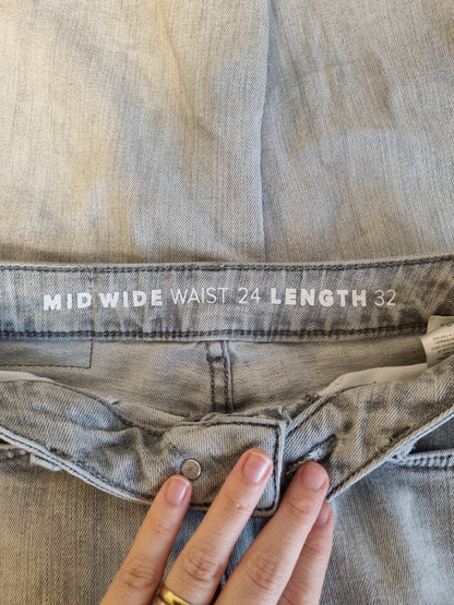 Never Denim Mid Wide jeans – W24/L32