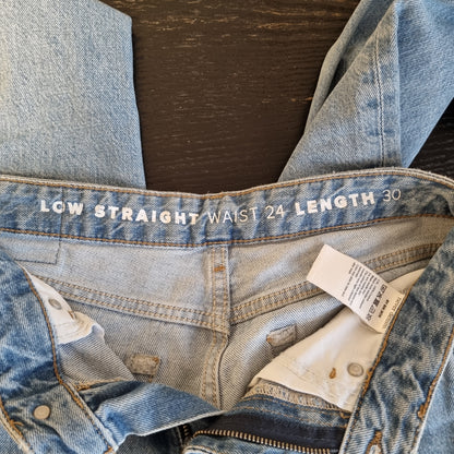 Never Denim Low Straight jeans – W24/L30
