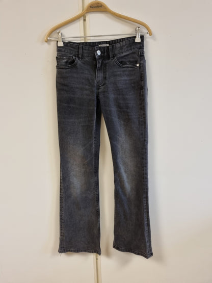 Mørkegrå Fay-jeans med rette ben – 34