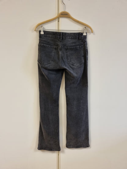 Mørkegrå Fay-jeans med rette ben – 34