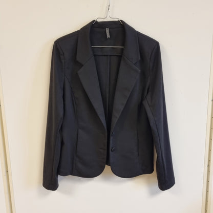 Svart klassisk blazer – L