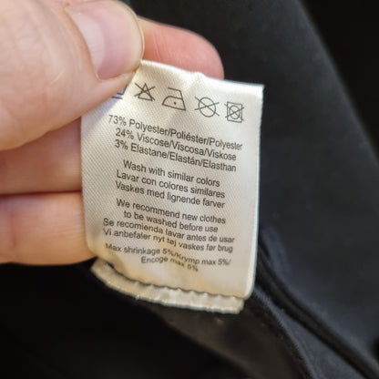 Svart klassisk blazer – L