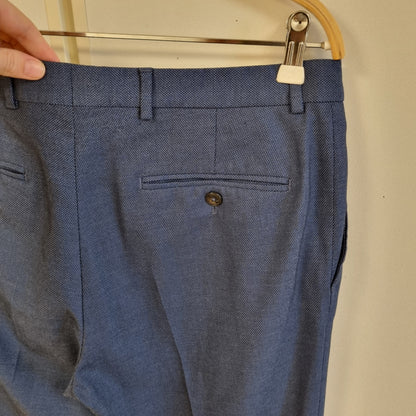 Zara blå dressbukse – 42