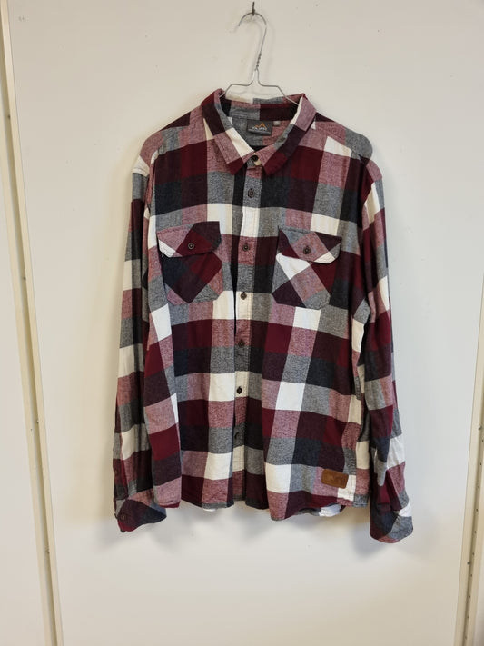 Rutete skjorte i 100% bomull – 2XL