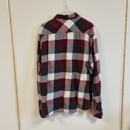 Rutete skjorte i 100% bomull – 2XL