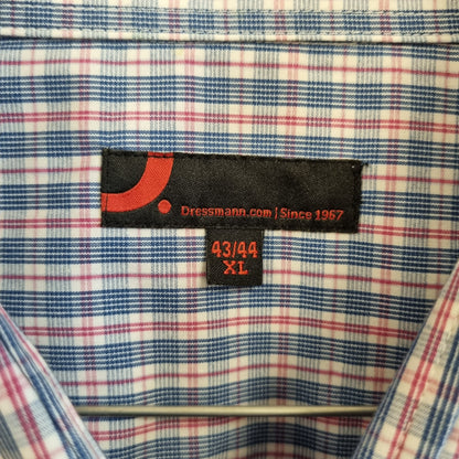 Smårutete skjorte – 43/44 (XL)