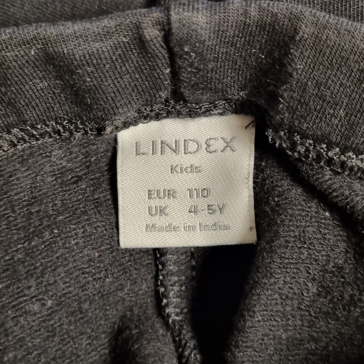 Svart leggings med enhjørninger – 110