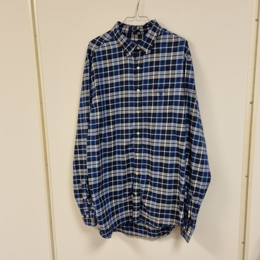 Gant Winter Twill rutete skjorte – 2XL