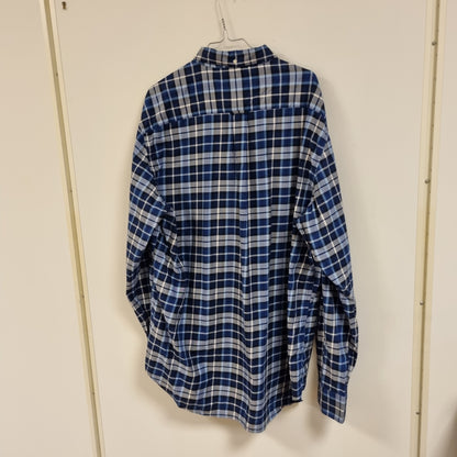 Gant Winter Twill rutete skjorte – 2XL