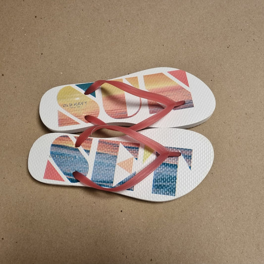 NY! Fargerike flip-flops – 38