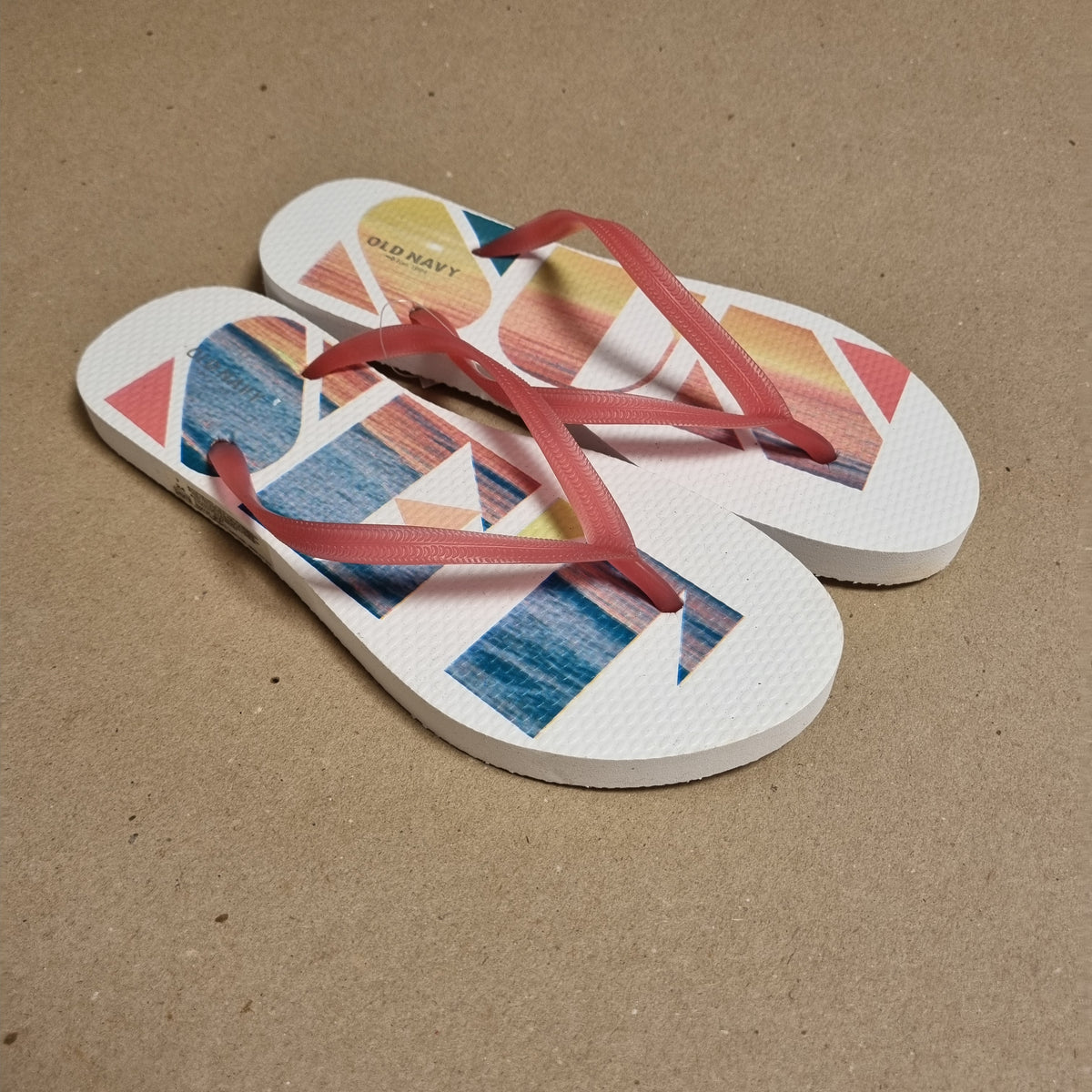 NY! Fargerike flip-flops – 38