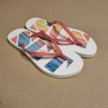 NY! Fargerike flip-flops – 38