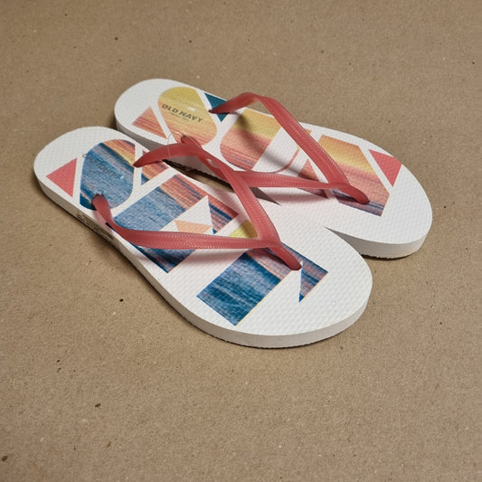 NY! Fargerike flip-flops – 38