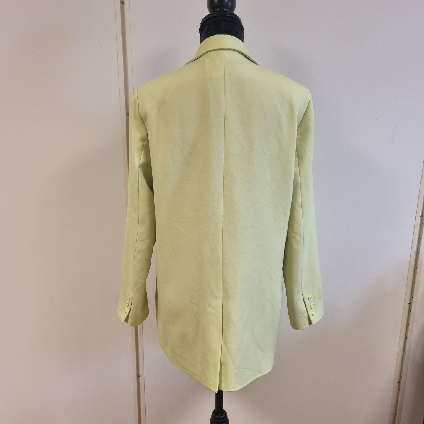 Limegrønn oversized blazer – XS/S
