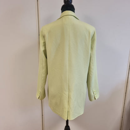 Limegrønn oversized blazer – XS/S