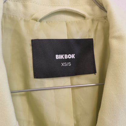 Limegrønn oversized blazer – XS/S