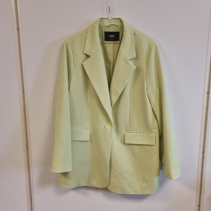 Limegrønn oversized blazer – XS/S