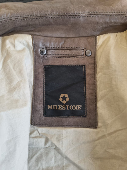 Milestone Quebeck skinnjakke / 100% lammeskinn – XL