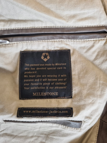 Milestone Quebeck skinnjakke / 100% lammeskinn – XL