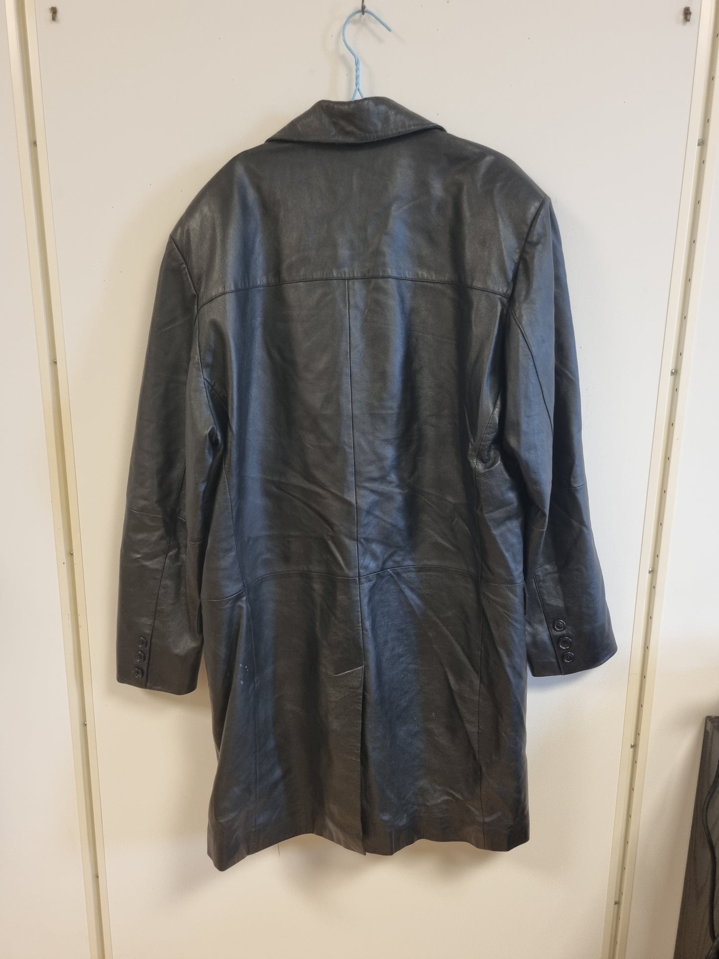Vintage Gipsy skinnfrakk / 100% ekte skinn – XL
