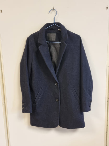 Levi’s mørkeblå ullkåpe (unisex) – XS
