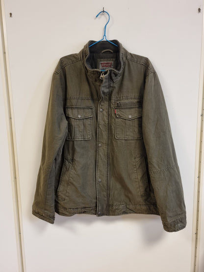 Levi’s Y2K feltjakke / 100% bomull – XL