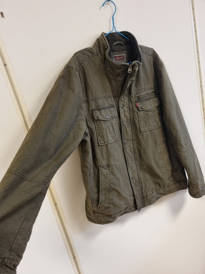 Levi’s Y2K feltjakke / 100% bomull – XL