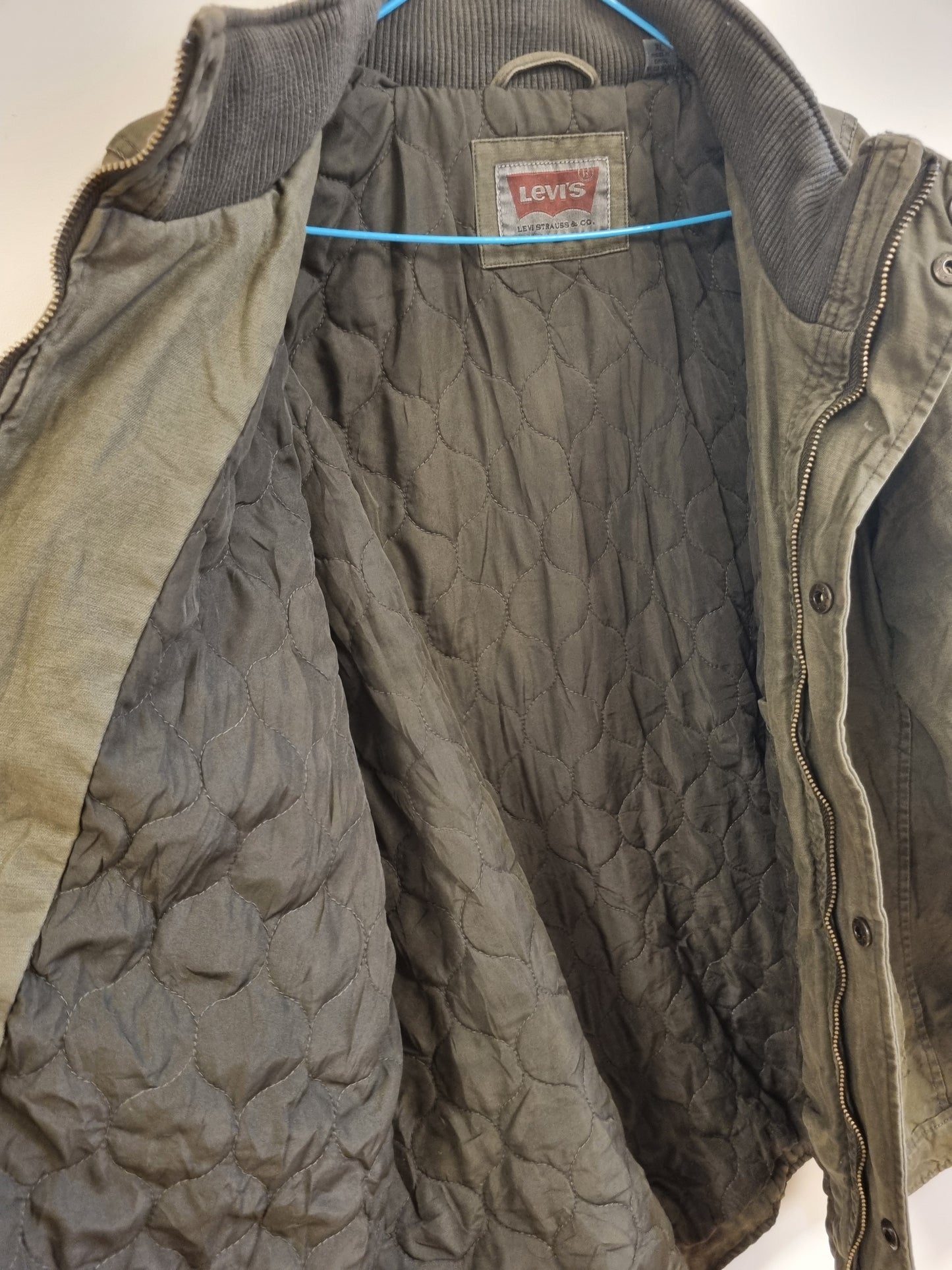 Levi’s Y2K feltjakke / 100% bomull – XL
