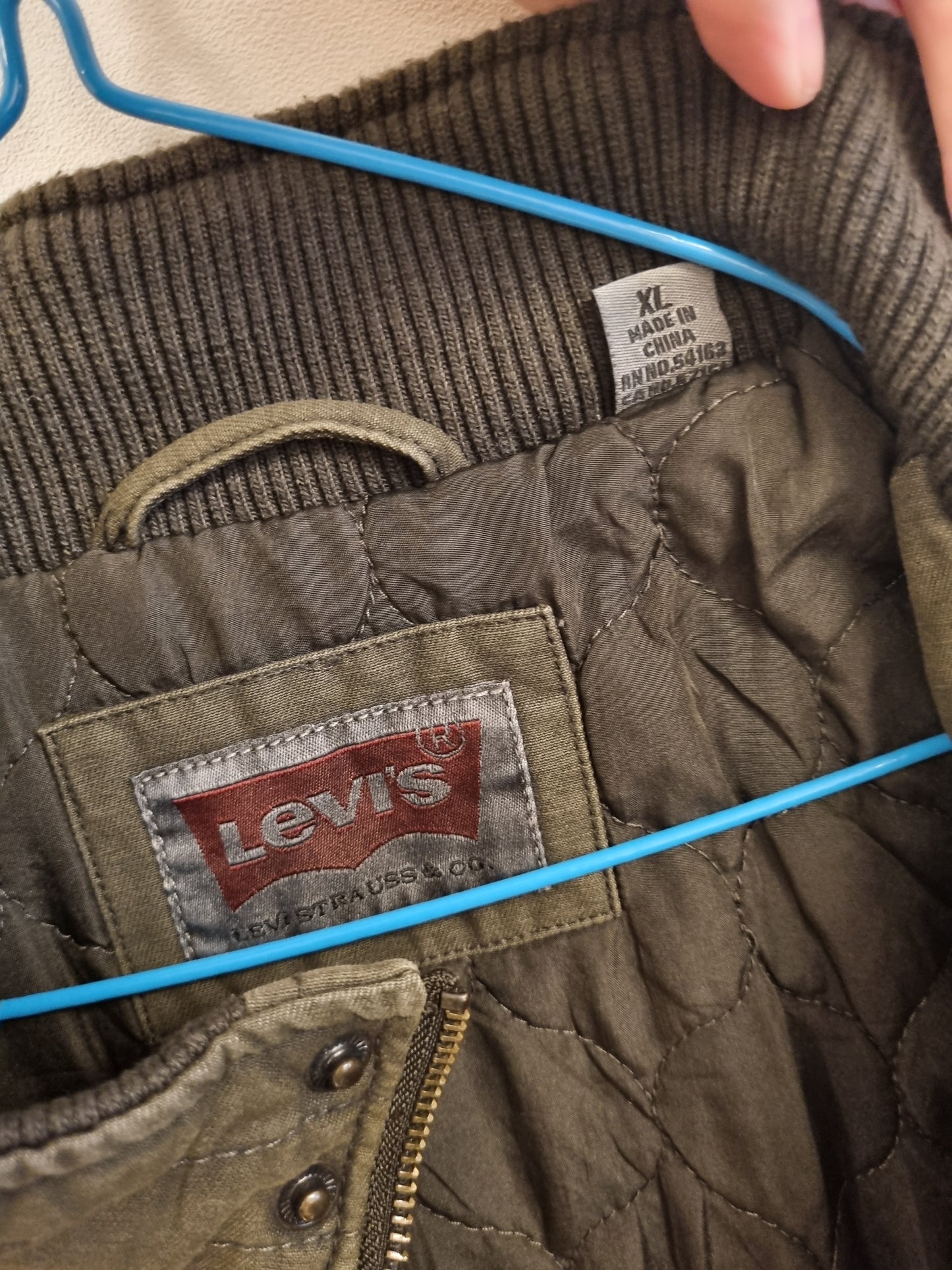 Levi’s Y2K feltjakke / 100% bomull – XL