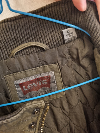 Levi’s Y2K feltjakke / 100% bomull – XL