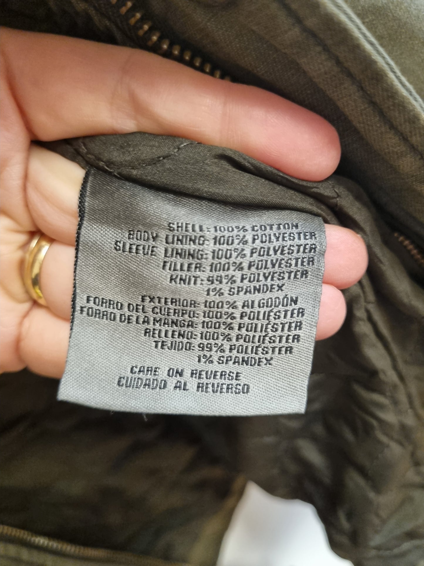 Levi’s Y2K feltjakke / 100% bomull – XL