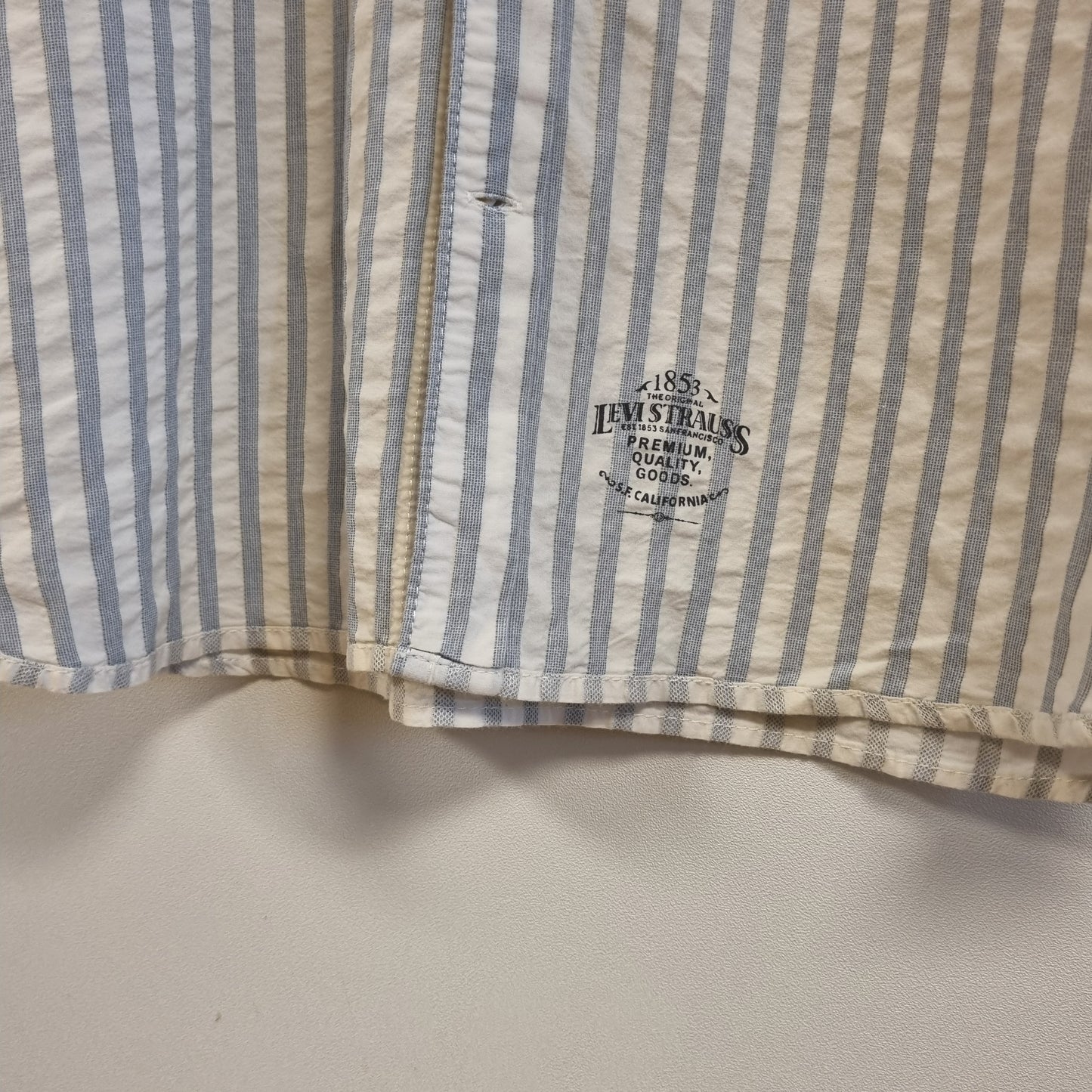Levi’s Y2K westernskjorte / 100% bomull – S