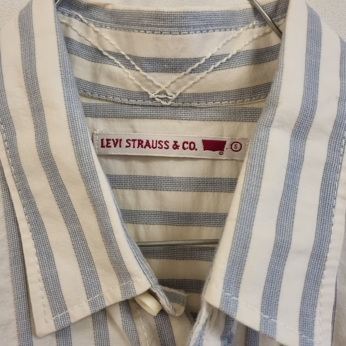 Levi’s Y2K westernskjorte / 100% bomull – S