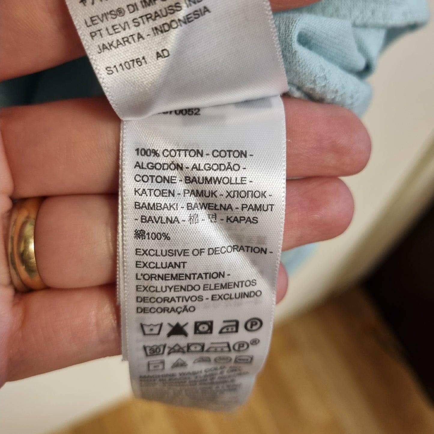 Levi’s Vintage Fit T-skjorte / 100% bomull – XL