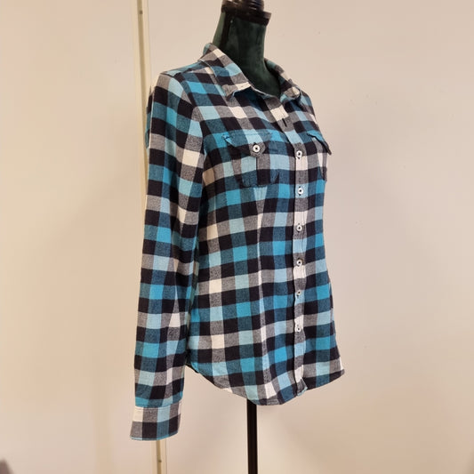 Levi’s rutete flanellskjorte / 100% bomull – M
