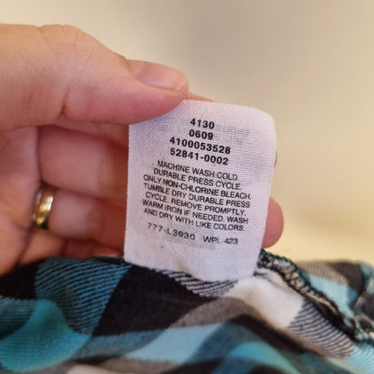 Levi’s rutete flanellskjorte / 100% bomull – M