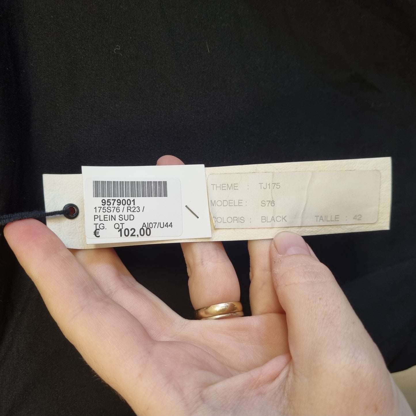 Vintage Plein Sud Jeanius topp / Ny med lapp – M