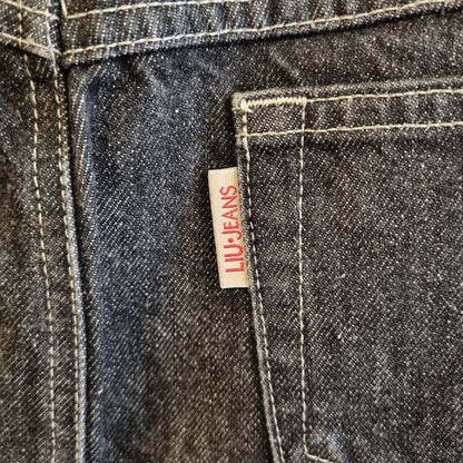 Vintage Liu Jo Jeans denimskjørt / 100% bomull – 28
