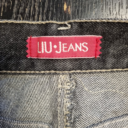 Vintage Liu Jo Jeans denimskjørt / 100% bomull – 28