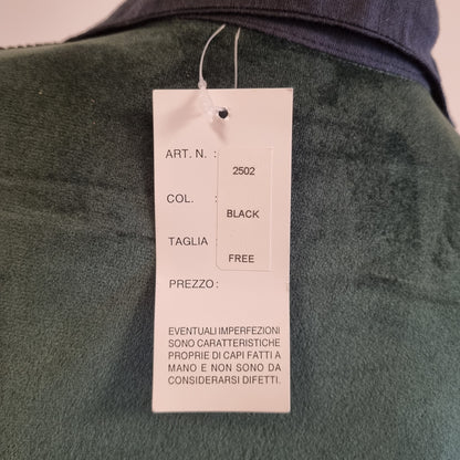 NY! Vintage Y2K halterneck-topp / 100% lin – One Size