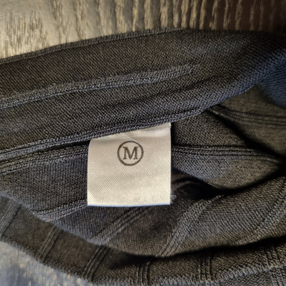 Vintage Y2K halterneck-topp med stoffrose – M