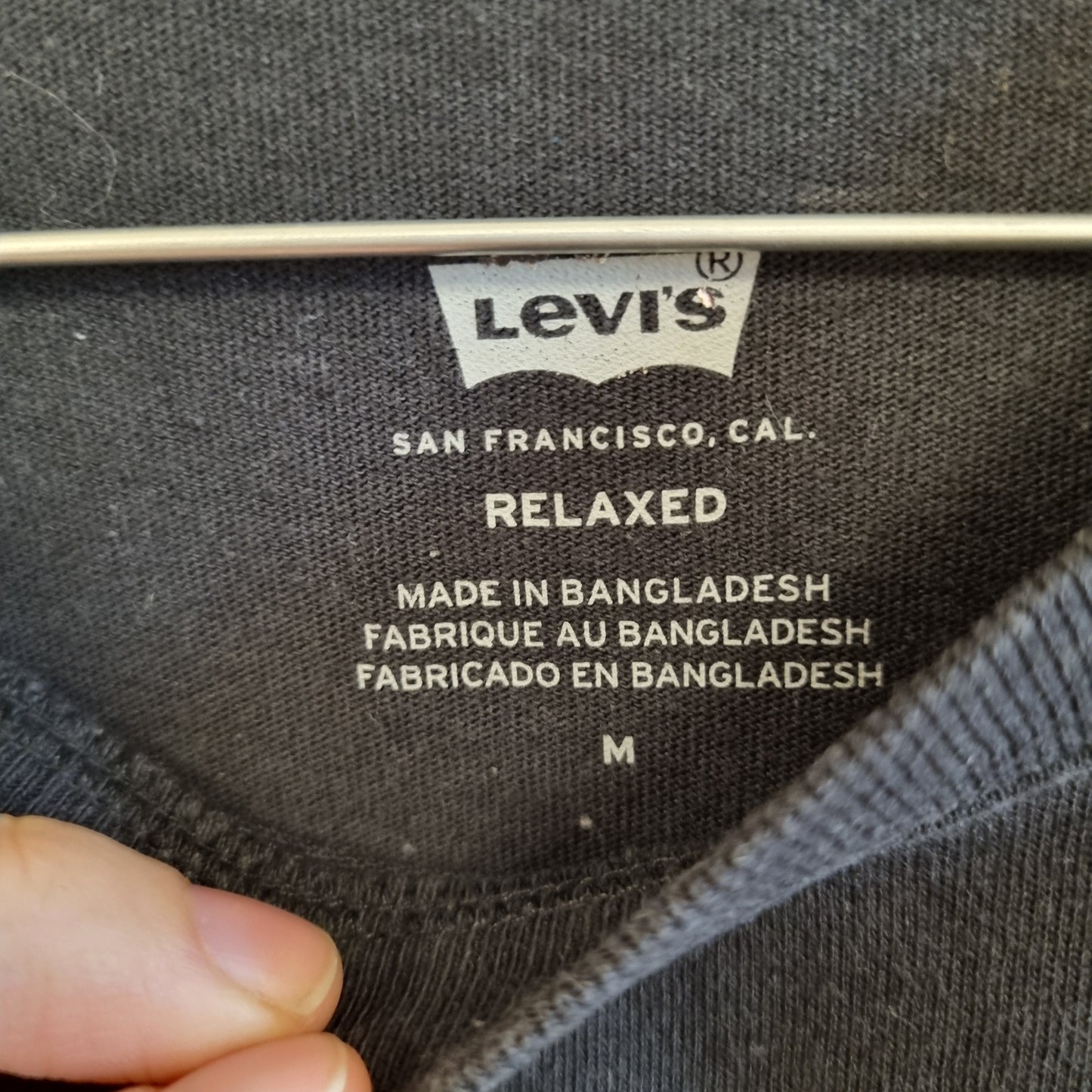 Levi’s Batwing T-skjorte / 100 % bomull – M