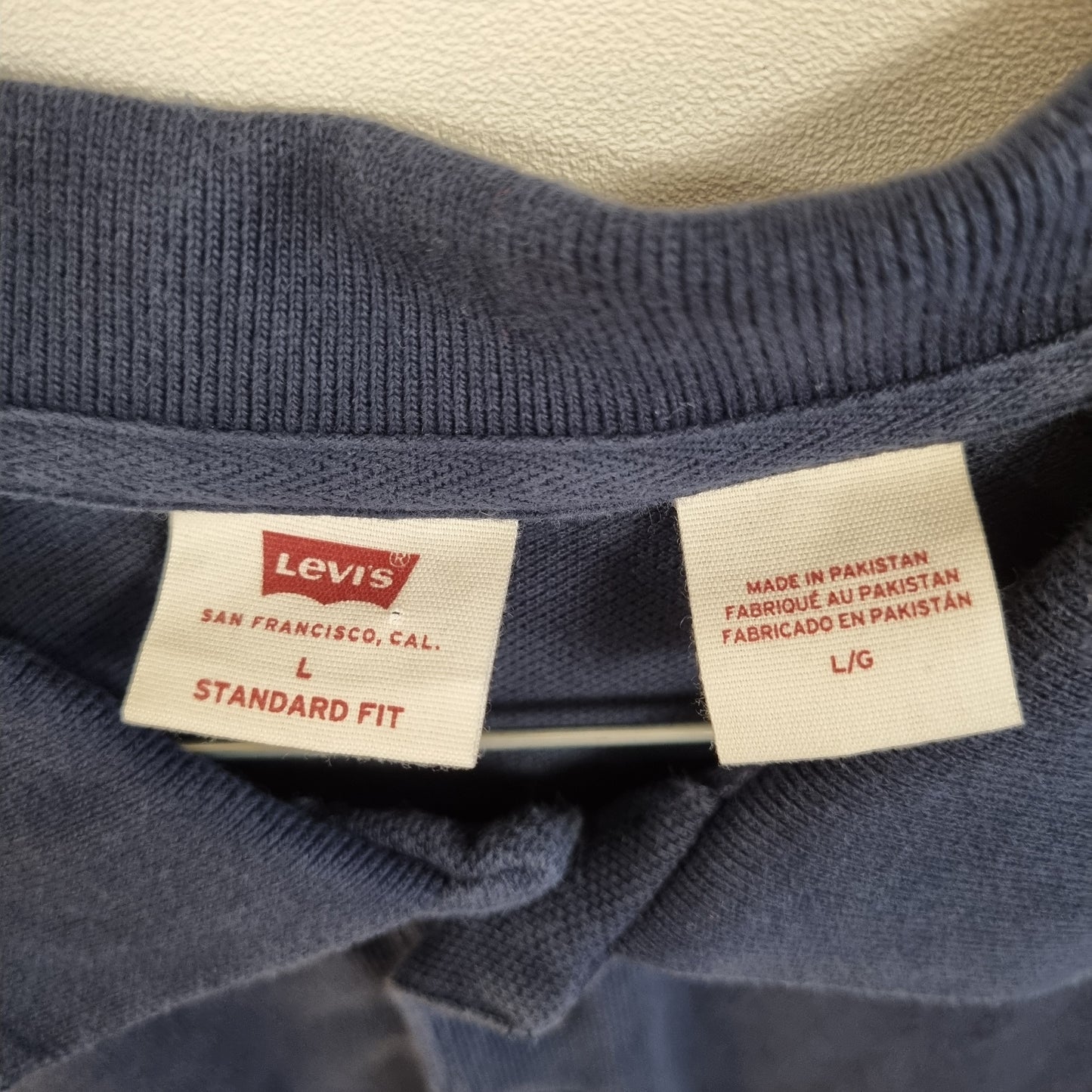 Levi’s Housemark Polo / 100% bomull – L