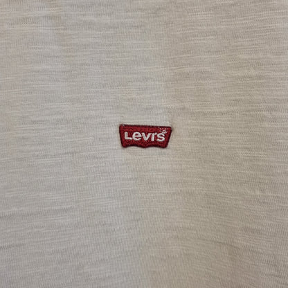 Levi’s offwhite T-skjorte / 100% bomull – L